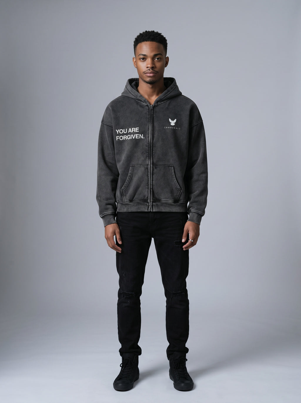 70x7 Forgiven Zip Hoodie