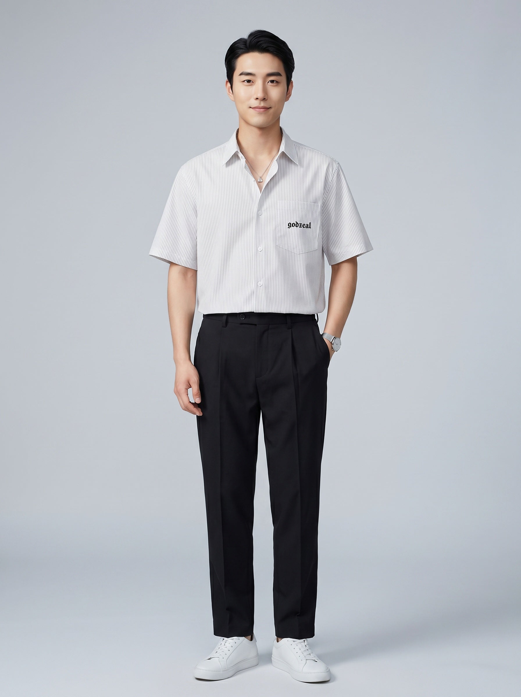 GODZEAL Korean Boxy Shirt