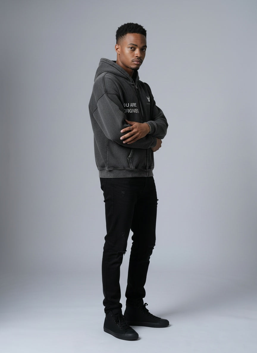 70x7 Forgiven Zip Hoodie