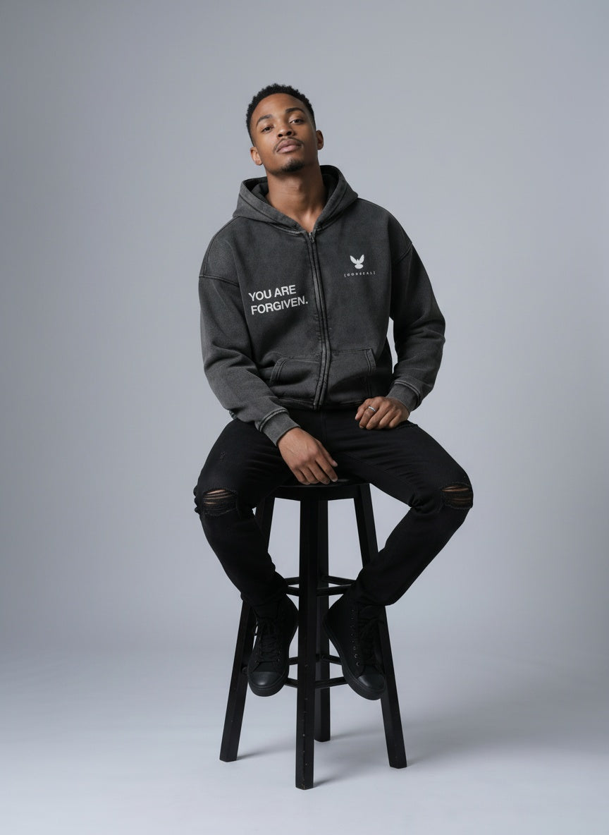 70x7 Forgiven Zip Hoodie