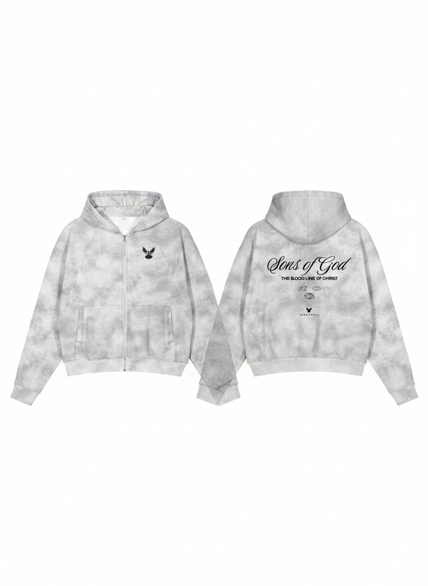 Sons of God  Zip Hoodie
